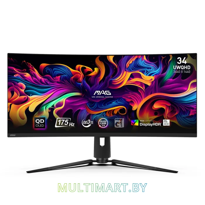Игровой монитор MSI MAG 341CQP QD-OLED